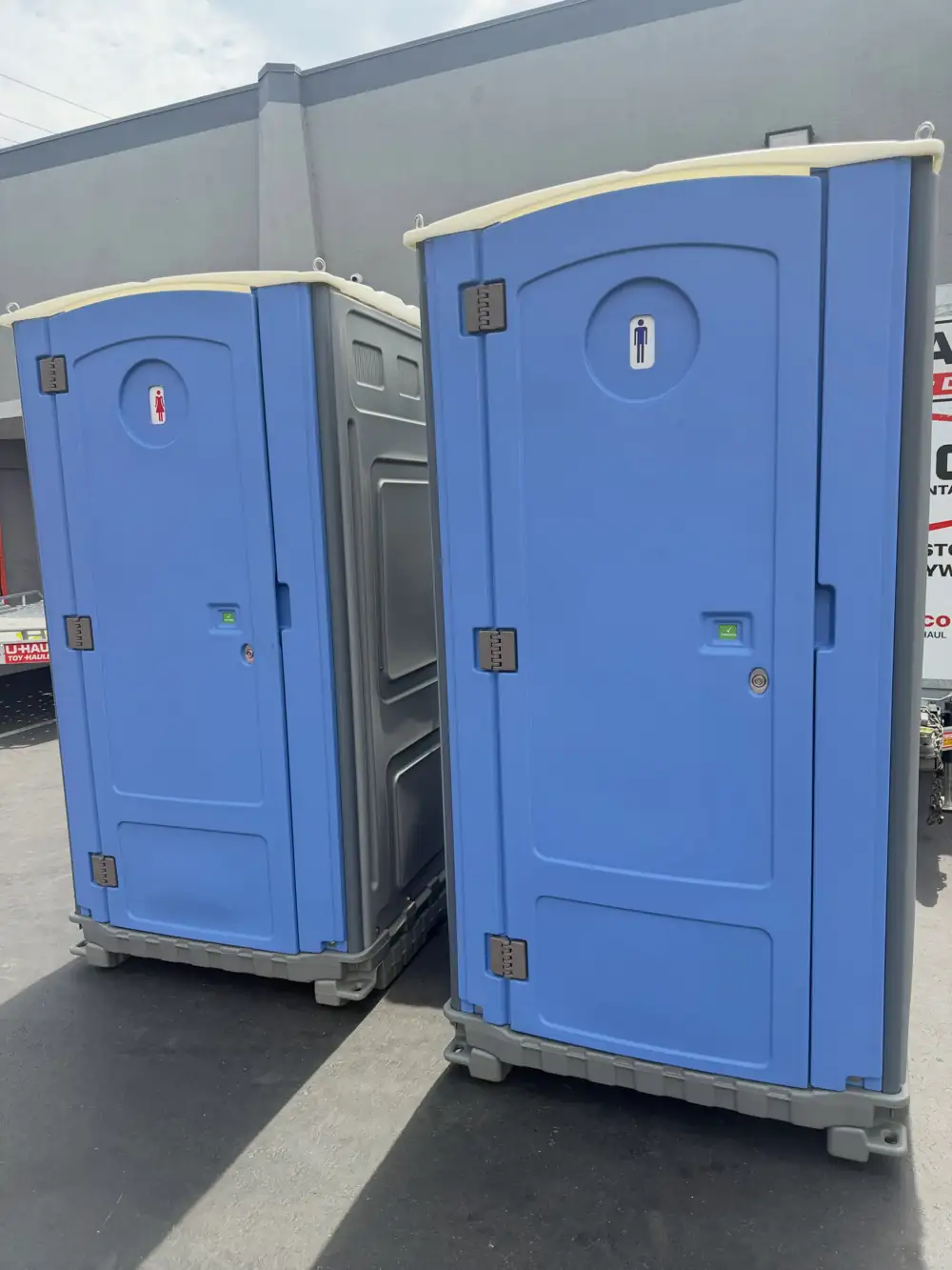 Porta Potties in Texas Summer Heat